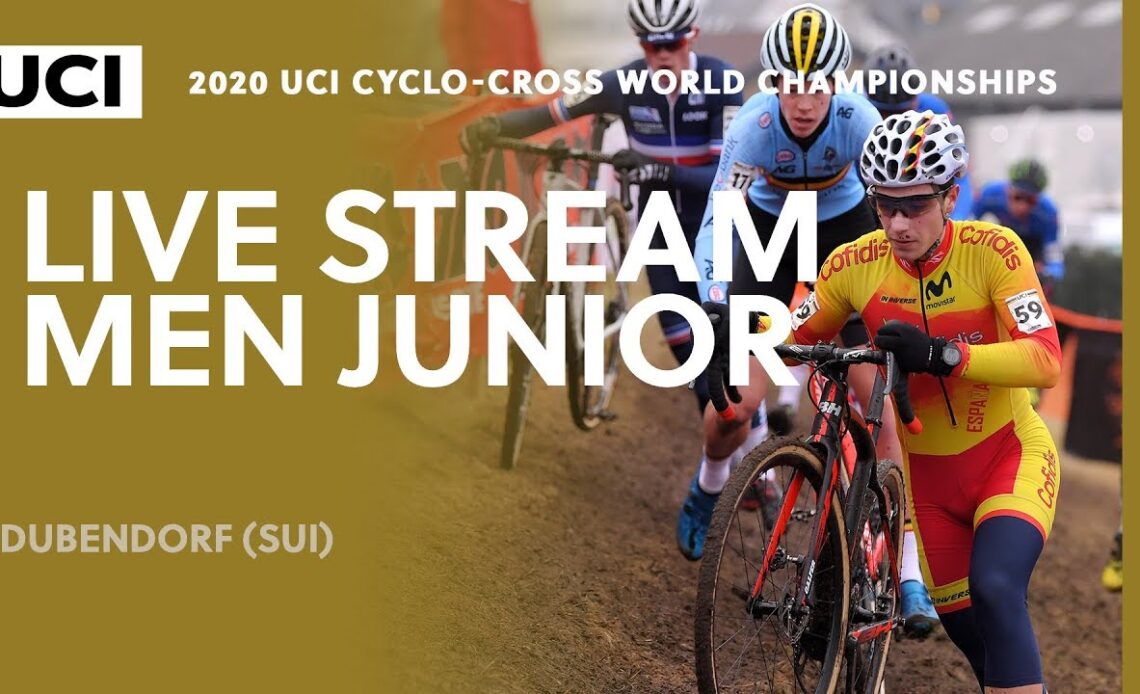 Live – Men Junior | 2020 UCI Cyclo-cross World Championships, Dubendorf (SUI)