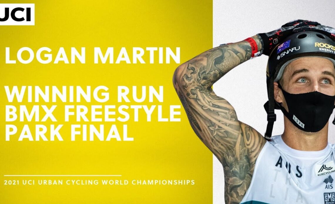 Logan Martin's Winning Run! 2021 UCI Urban Cycling World Championships