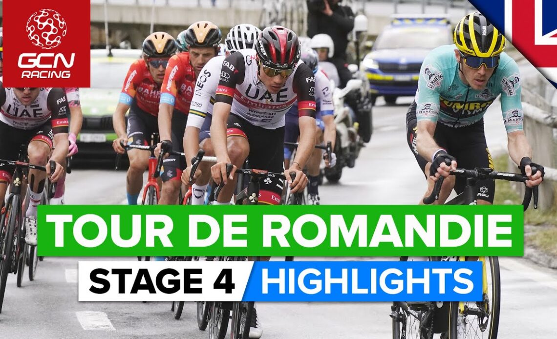 Long Mountain Finish On The Queen Stage! | Tour De Romandie 2022 Stage 4 Highlights