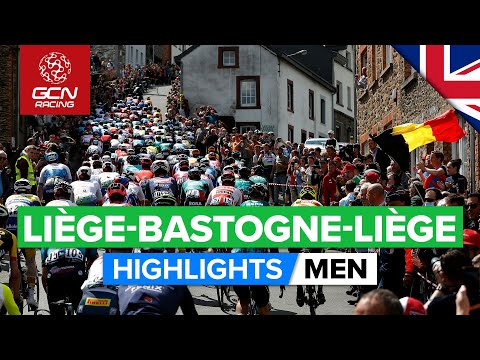 Long Range Attacks After A Battle Of Attrition! | Liège Bastogne Liège 2022 Men's Highlights