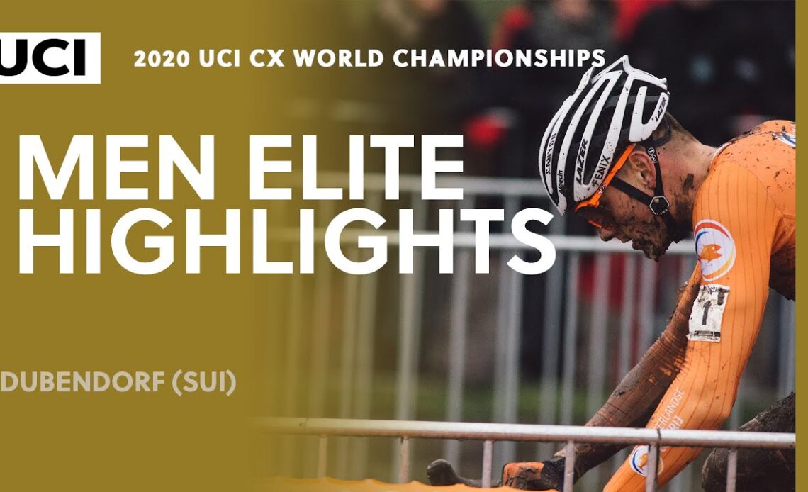 Men Elite Highlights | 2020 UCI Cyclo-cross World Championships