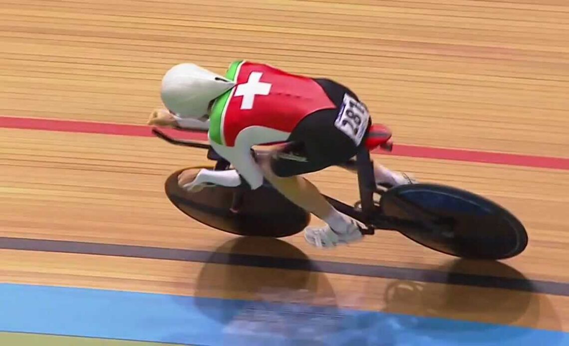 Men's Individual Pursuit Final Gold Heat - 2014 Track World Championships, Cali, Colombia