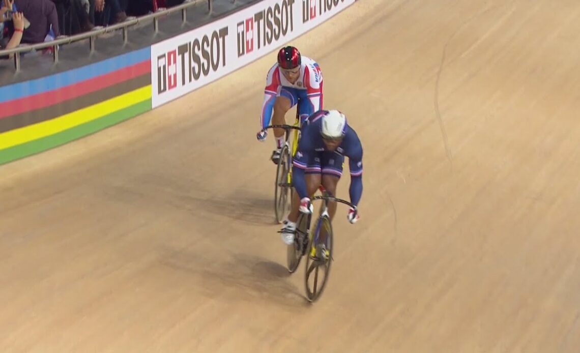 Men's Sprint Finals - 2015 UCI Track Cycling World Championships | St Quentin-en-Yvelines, France