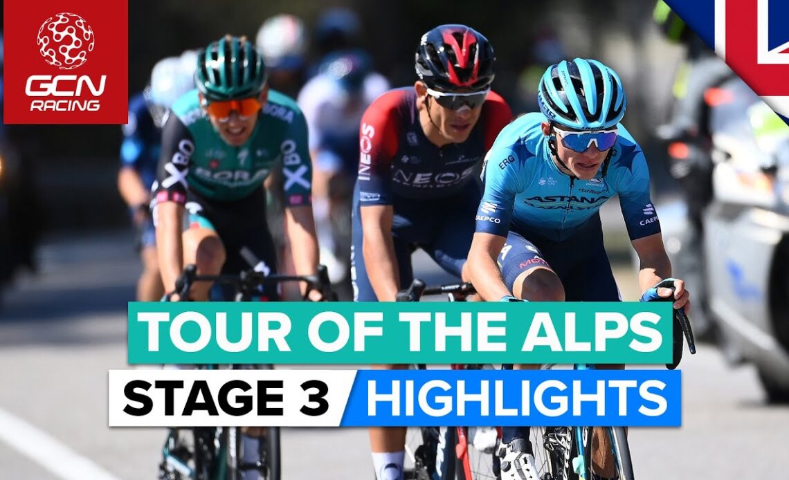 More High Speed Descents In The Alps! | Tour Of The Alps 2022 Stage 3 Highlights