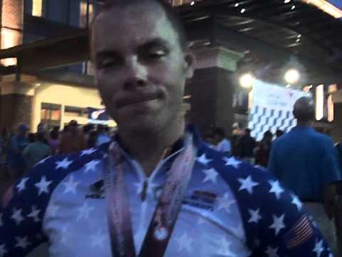 Para-cycling time trial national champion Sam Kavanagh