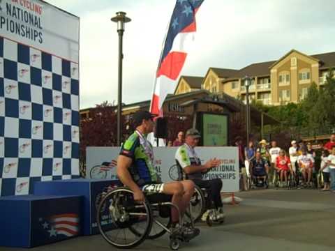 Paracycling H3/H4 awards ceremony