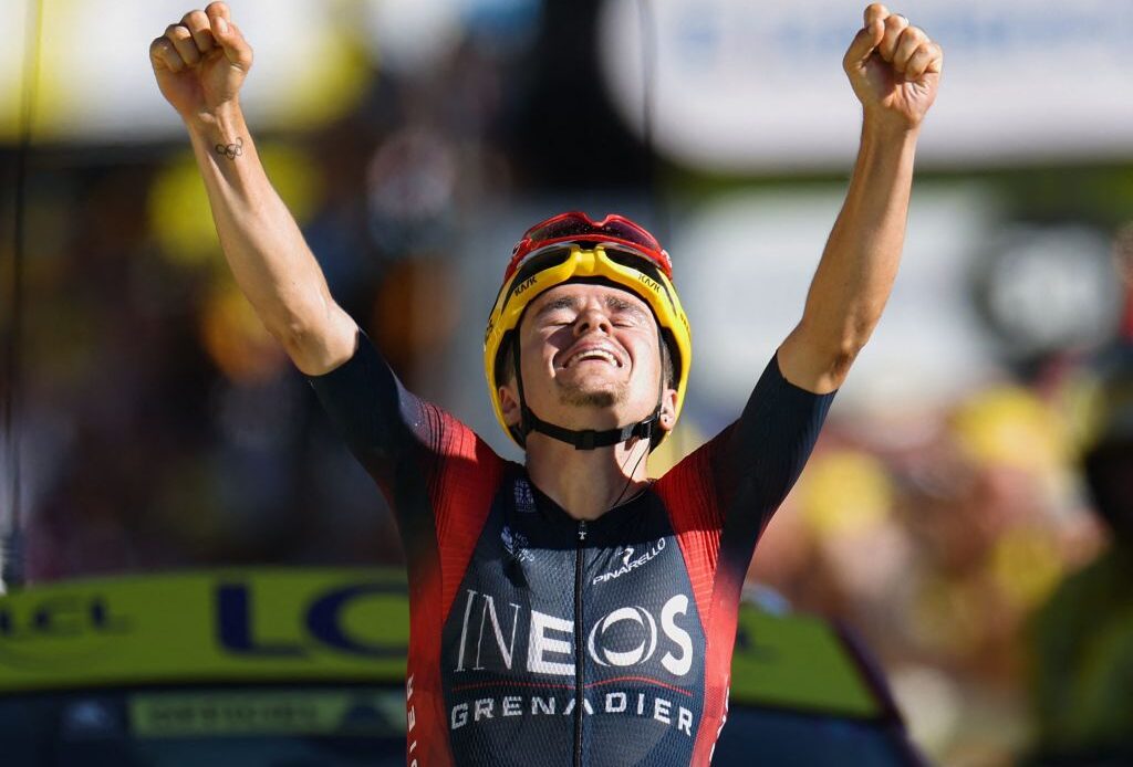 Pidcock claims sensational L'Alpe d'Huez victory on stage 12 of Tour de France