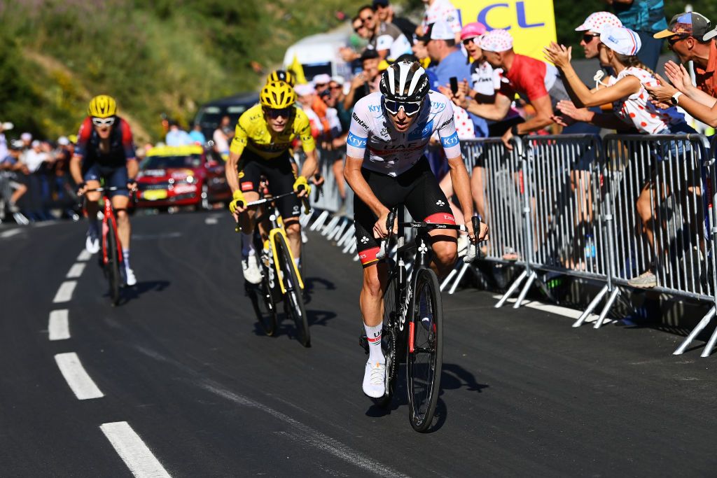 Pogačar gains confidence Tour de France Alp d'Huez attack