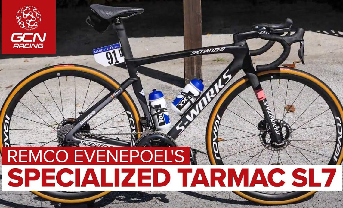 Remco Evenepoel's Specialized S-Works Tarmac SL7 | Deceuninck-Quick Step's Lightweight Climbing Bike