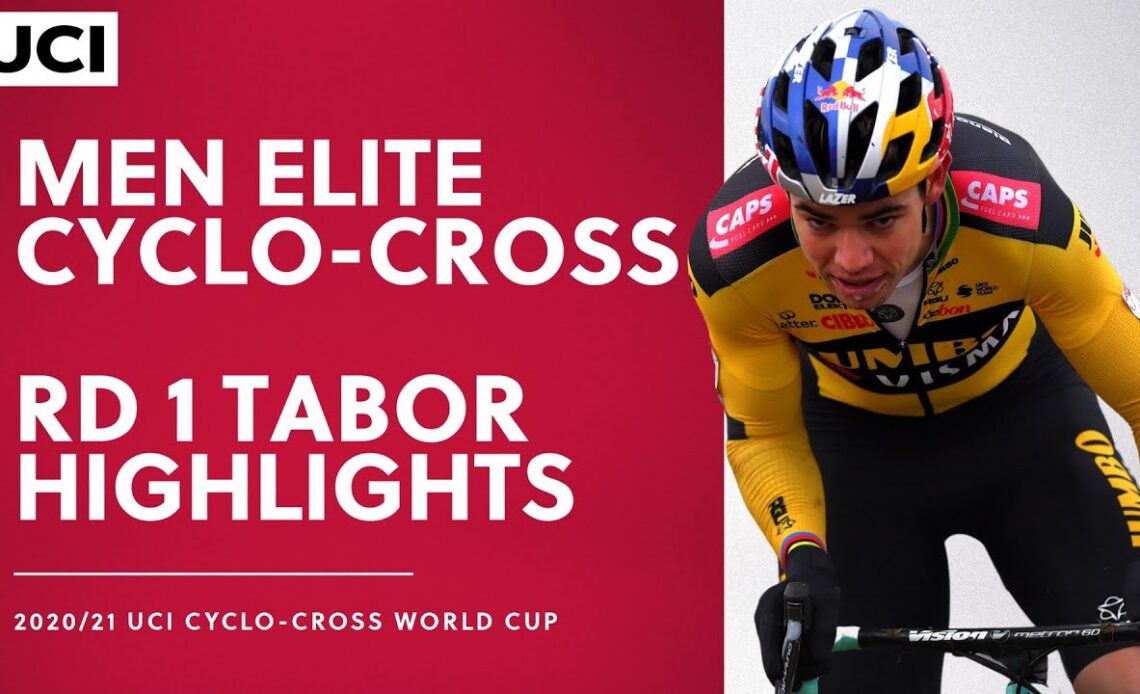 Round 1 - Men Elite Highlights | 2020/21 UCI Cyclo-cross World Cup - Tabor