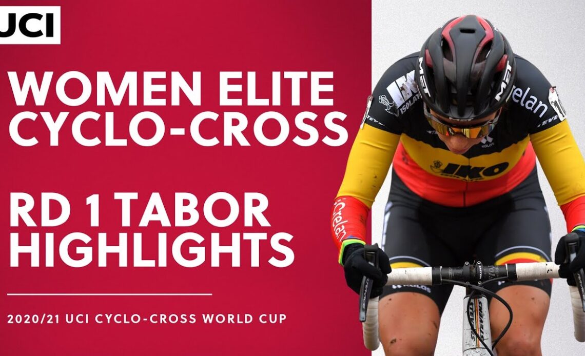 Round 1 - Women Elite Highlights | 2020/21 UCI Cyclo-cross World Cup - Tabor