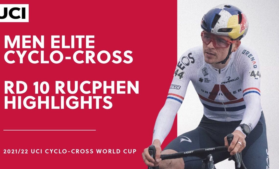 Round 10 - Men Elite Highlights | 2021/22 UCI CX World Cup - Rucphen