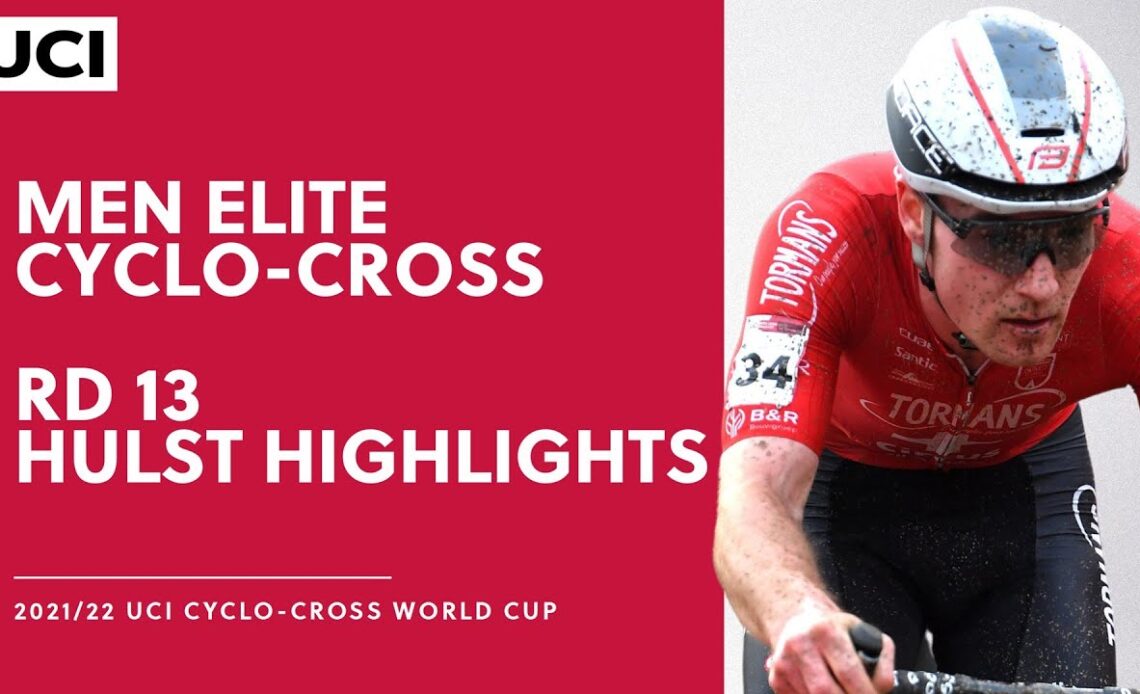 Round 13 - Men Elite Highlights | 2021/22 UCI CX World Cup - Hulst