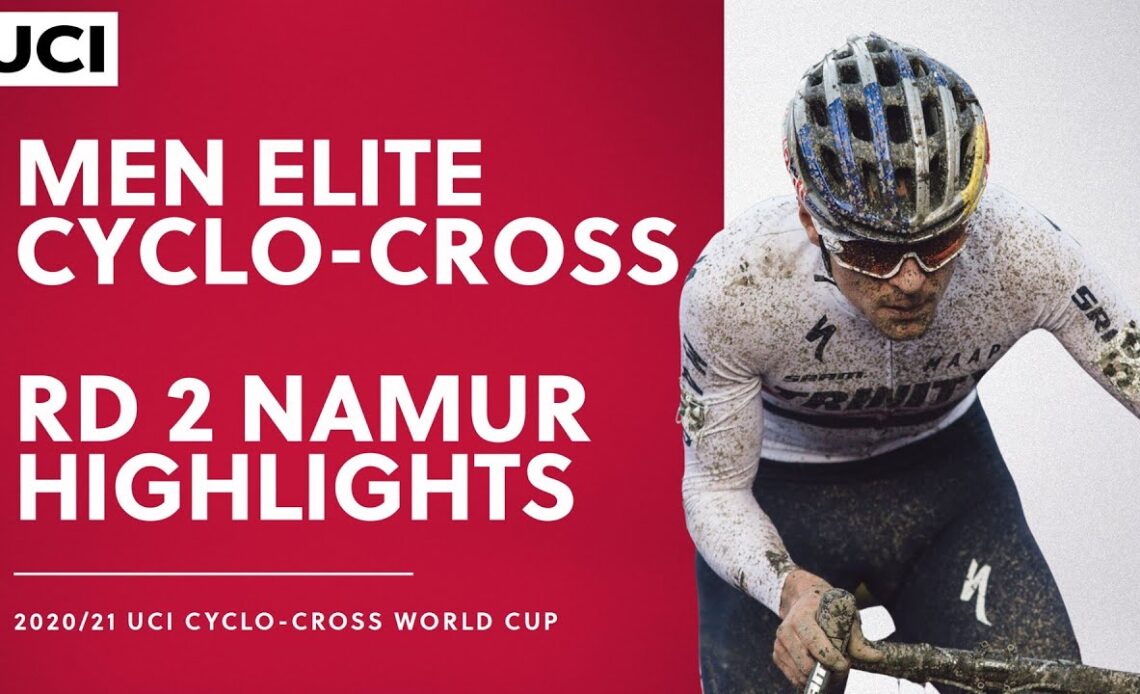 Round 2 - Men Elite Highlights | 2020/21 UCI Cyclo-cross World Cup - Namur