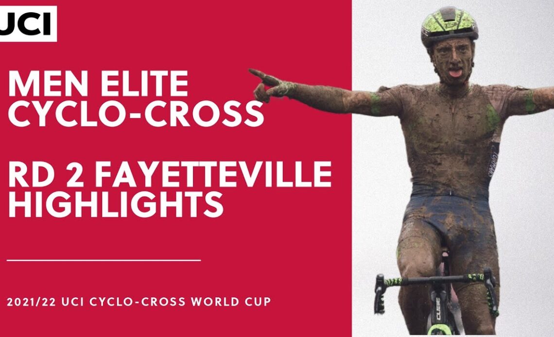 Round 2 Men Elite Highlights | 2021/22 UCI CX World Cup - Fayetteville