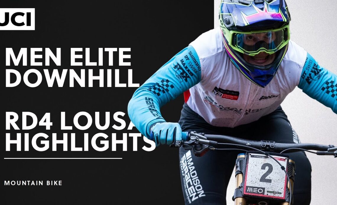 Round 4 - Men Elite DHI Lousa Highlights | 2020 Mercedes-Benz UCI MTB World Cup