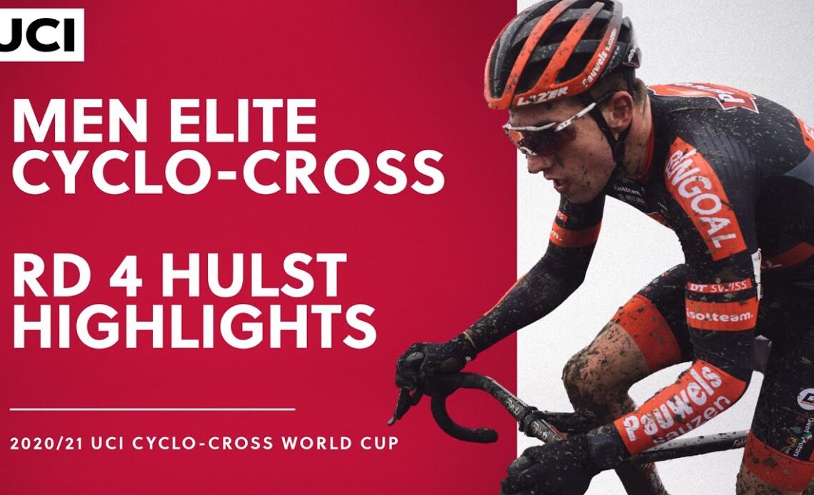 Round 4 - Men Elite Highlights | 2020/21 UCI Cyclo-cross World Cup - Hulst