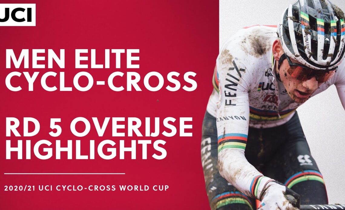 Round 5 - Men Elite Highlights | 2020/21 UCI Cyclo-cross World Cup - Overijse