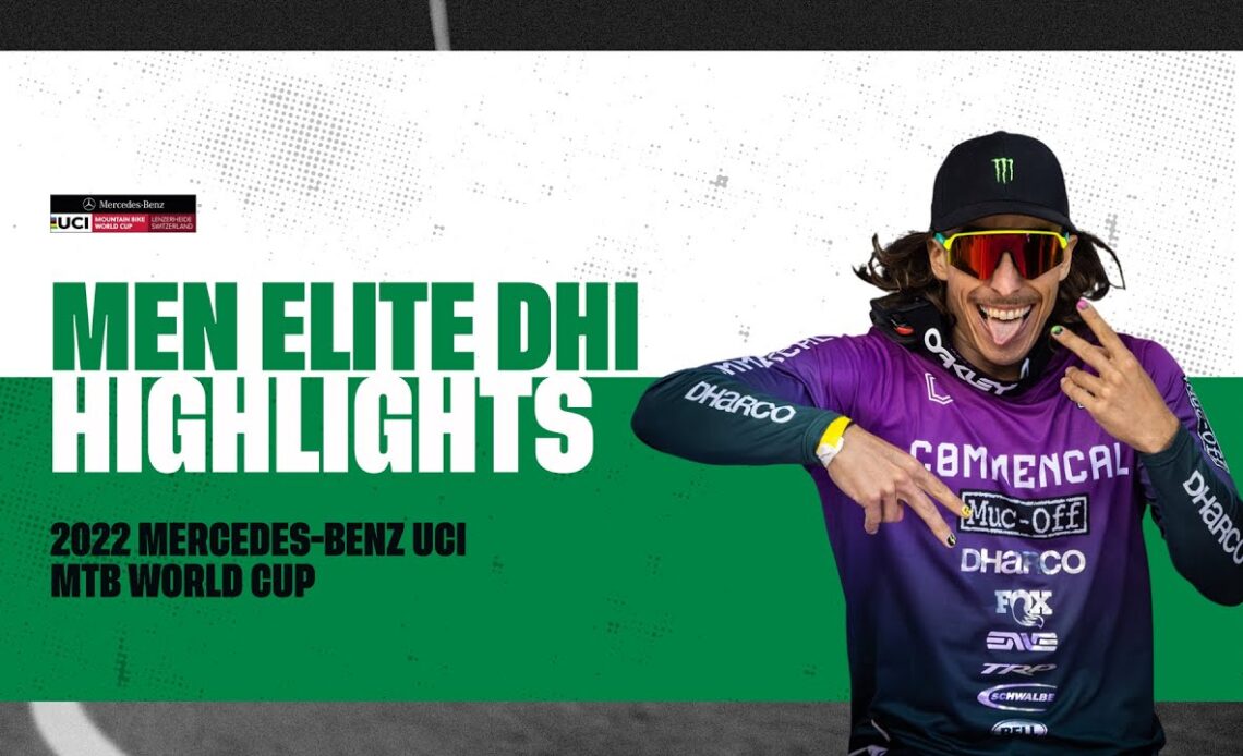 Round 7 - Men Elite DHI Lenzerheide Highlights | 2022 Mercedes-Benz UCI MTB World Cup