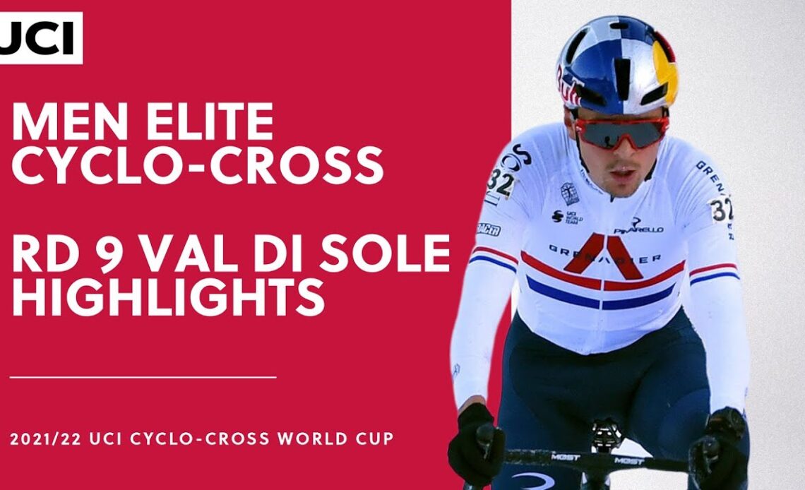 Round 9 - Men Elite Highlights | 2021/22 UCI CX World Cup - Val di Sole