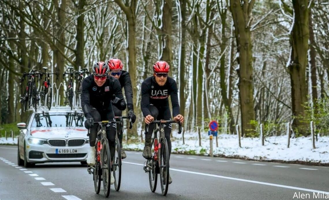 Snow Falls And Dozens Drop Out Of Tour of Flanders