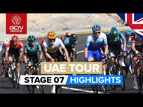 Spectacular Finale On Jebel Hafeet! | UAE Tour 2022 Stage 7 Highlights