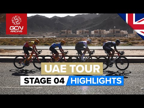 Sprint To The Summit! | UAE Tour 2022 Stage 4 Highlights