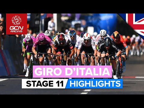 Sprinters Battle On Flattest Stage | Giro D'Italia 2022 Stage 11 Highlights