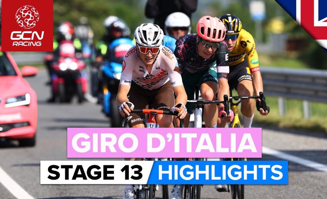 Sprinters Vs Breakaway In Exciting Finale | Giro D'Italia 2022 Stage 13 Highlights