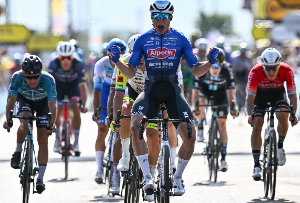 Sprinters foiled by Wout van Aert on stage 4 of the Tour de France