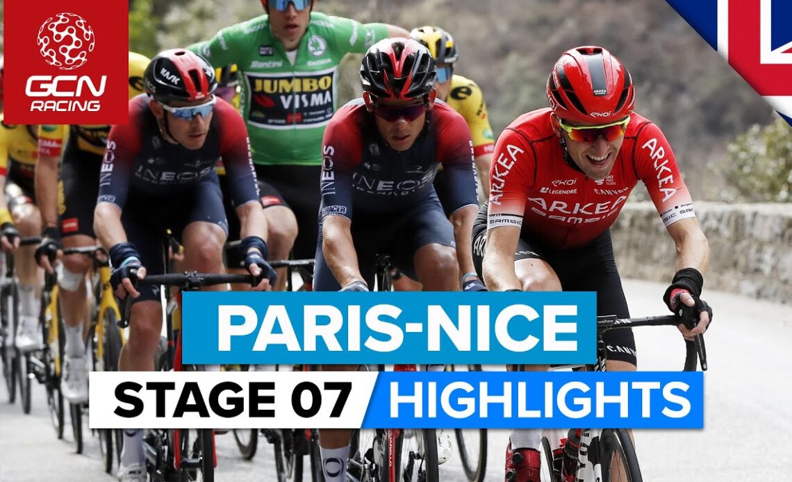 Strongest Climbers Go Head To Head On Queen Stage | Paris-Nice 2022 Stage 7 Highlights