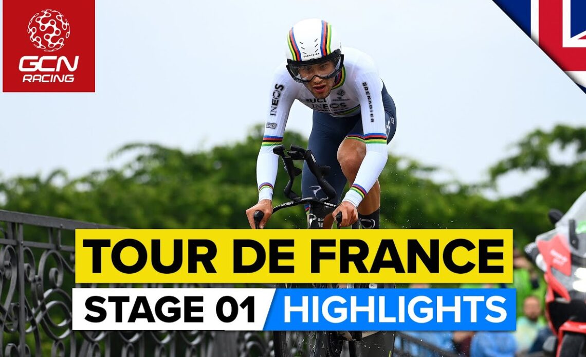Surprise In The Opening TT | Tour De France 2022 Stage 1 Highlights