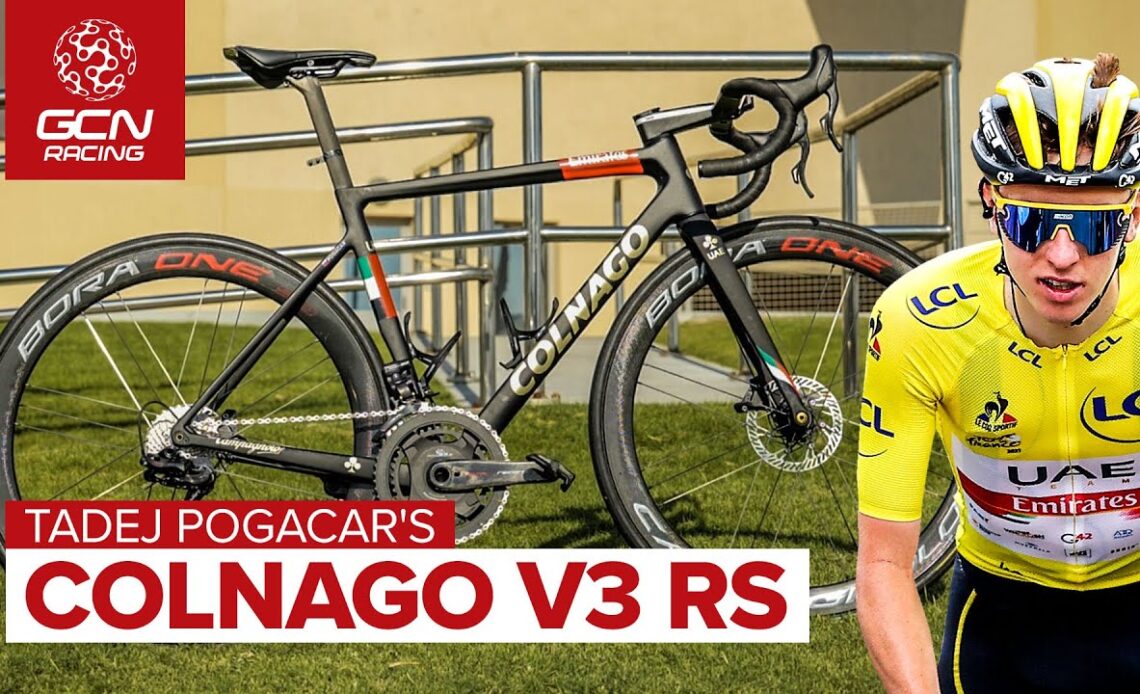 Tadej Pogačar's Colnago V3RS Pro Bike | Tour De France 2021 Winning Bike