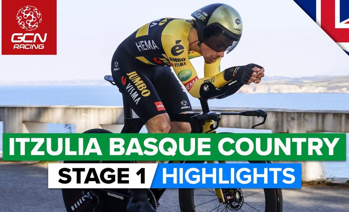 Technical And Punchy Time Trial To Start The Week! | Itzulia Basque Country 2022 Stage 1 Highlights