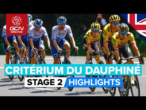 Tense Finale Upsets Stage Favourites! | Critérium Du Dauphiné 2022 Stage 2 Highlights