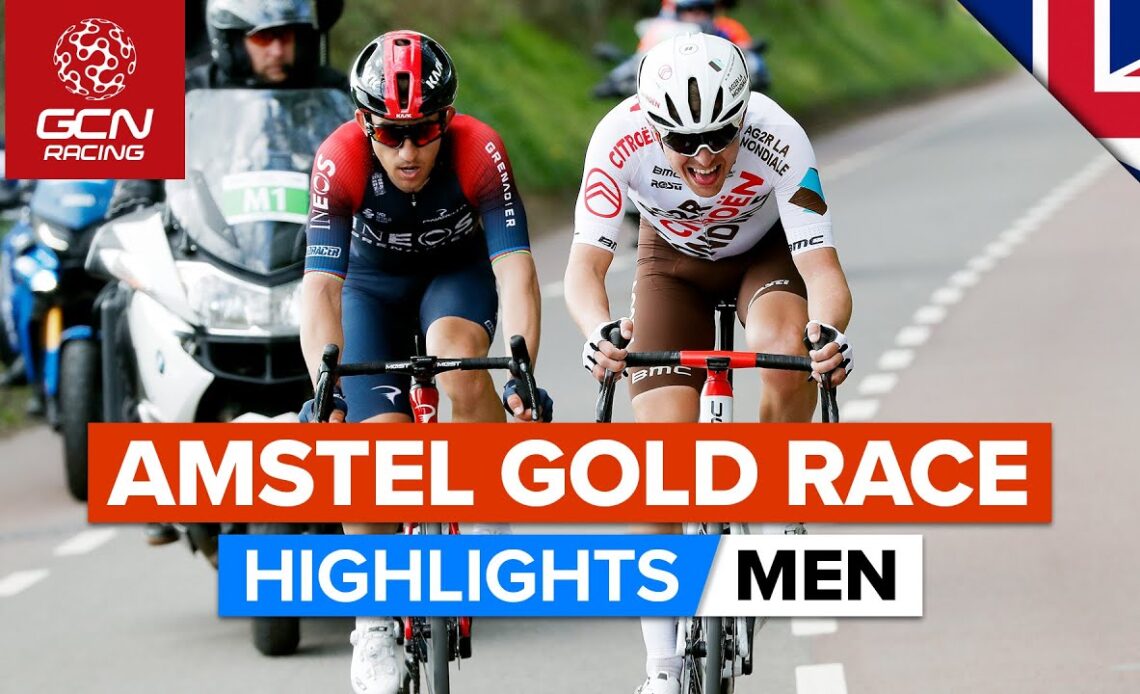 The Closest Finish... Since Last Year! | Amstel Gold Race 2022 Men's Highlights