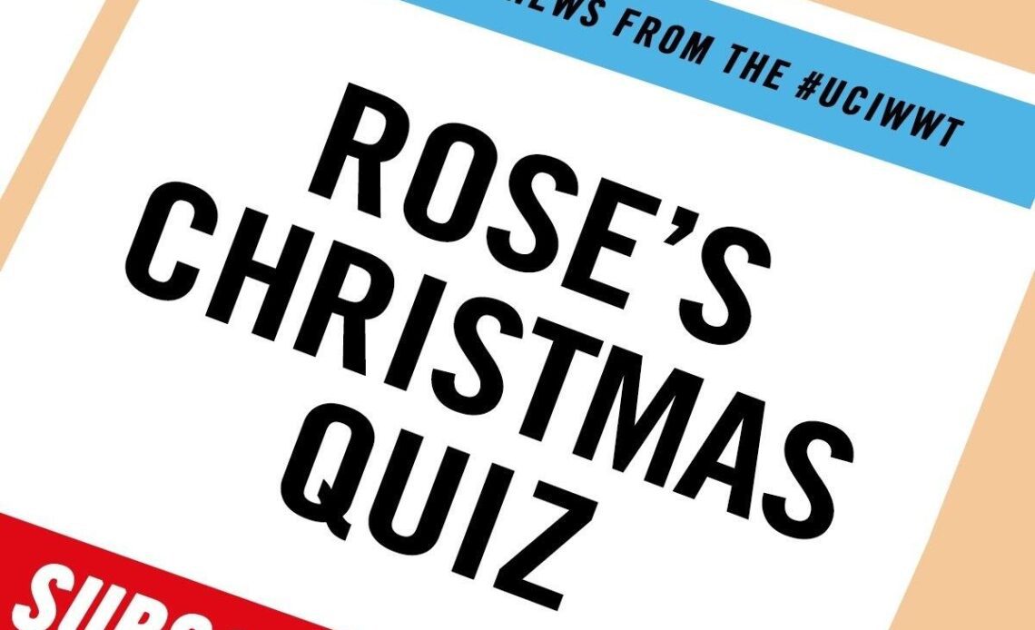 The Cycling Podcast / Rose's Christmas Quiz