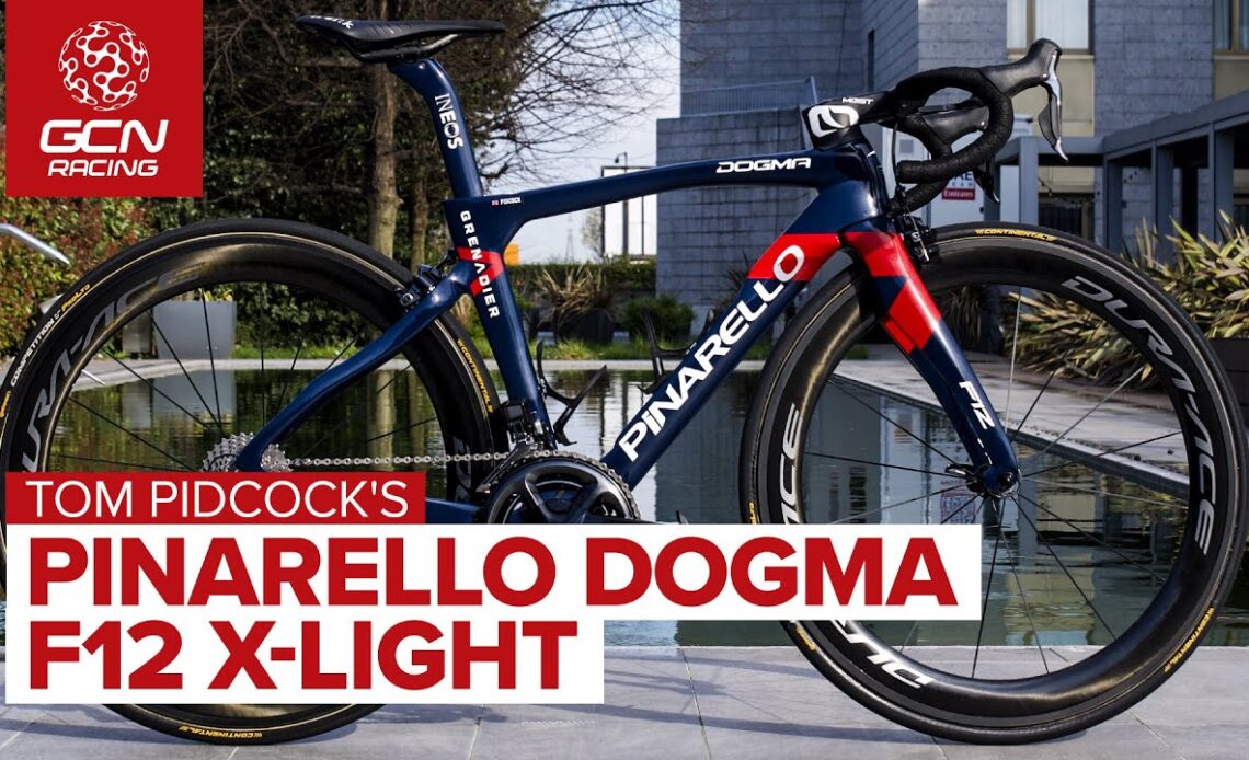Tom Pidcock's Pinarello Dogma F12 X Light | British Talent's Classic Winning Race Bike