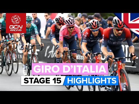 Tough Mountain Test! | Giro D'Italia 2022 Stage 15 Highlights