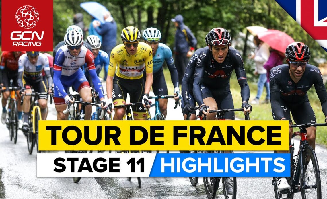Tour de France 2021 Stage 11 Highlights | Cracks Start To Show & A Surprise Winner On Mont Ventoux