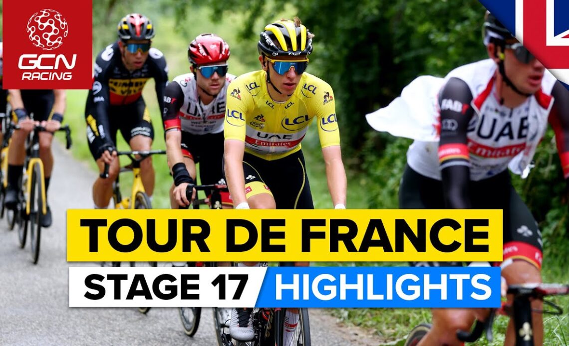Tour de France 2021 Stage 17 Highlights | GC Battle For The Podium Lights Up On Bastille Day
