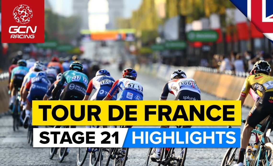 Tour de France 2021 Stage 21 Highlights | Can Cavendish Take The Record On The Champs-Élysées?
