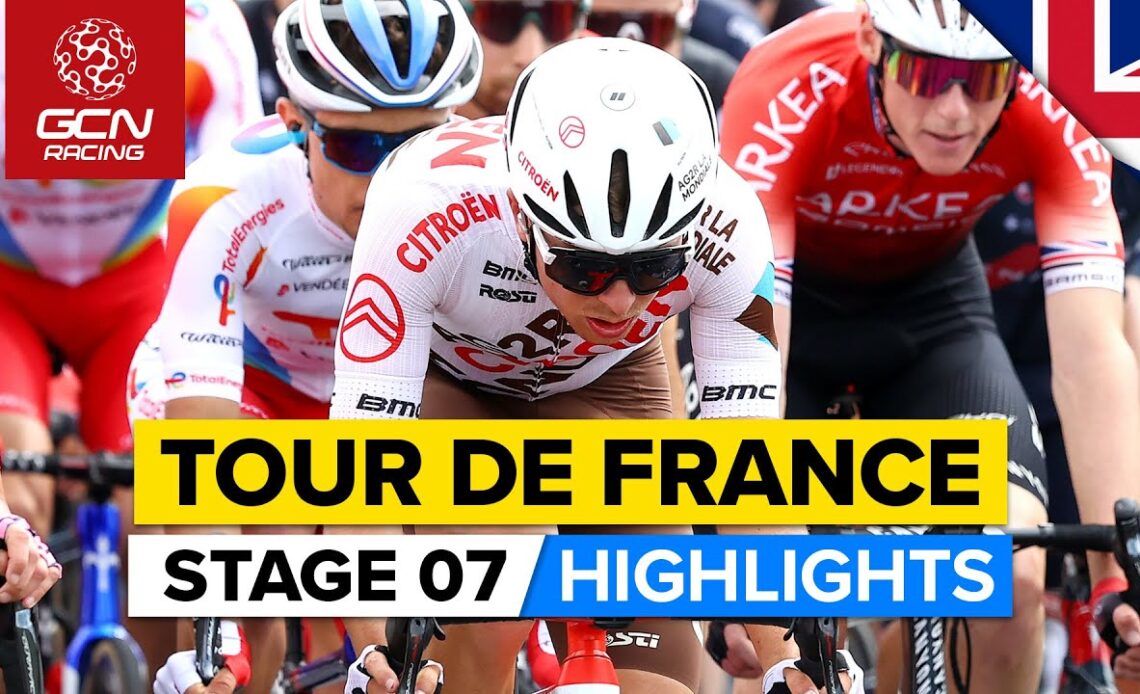 Tour de France 2021 Stage 7 Highlights | Breakaway Brilliance!