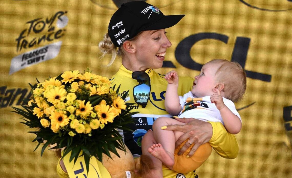 Tour de France Femmes: the story about Lorena Wiebes’ podium baby