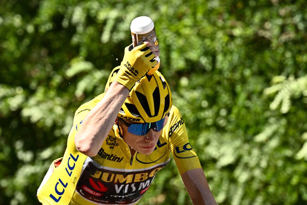 Tour de France organisers deny using 10,000 litres of water to cool roads