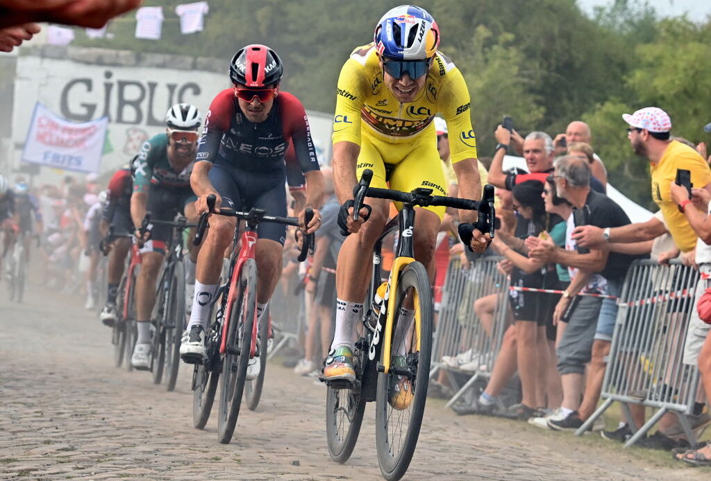 Van Aert decries 'dangerous' Tour de France cobbled stage on bad luck day