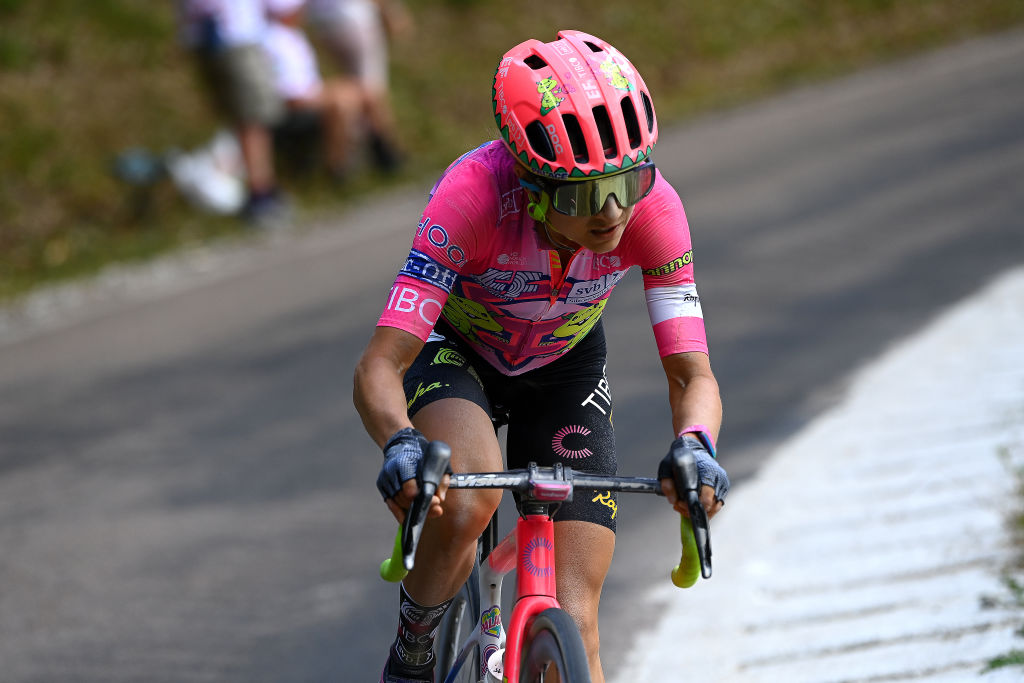 Veronica Ewers credits wide tyres for top Tour de France Femmes gravel stage placing