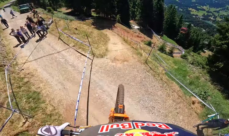 Watch: Rachel Atherton's qualifying run from Lenzerheide World Cup