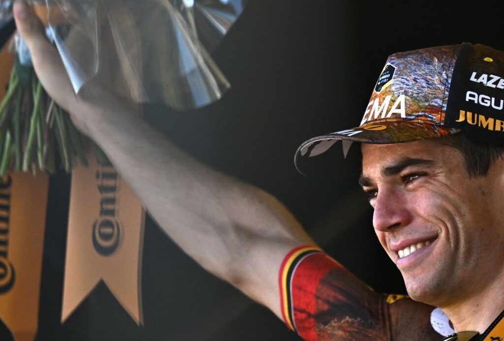Wout van Aert named the Tour's most combative rider