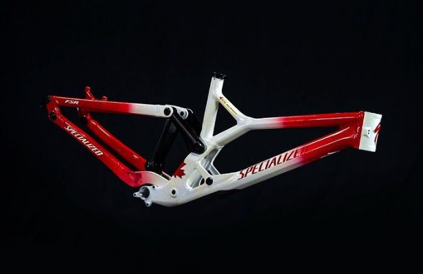 Specialized Demo in Canada colours for Bailey Goldstone